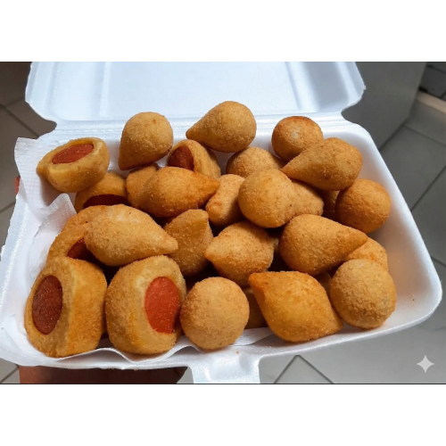 Kit 25 Salgados Fritos de 15g